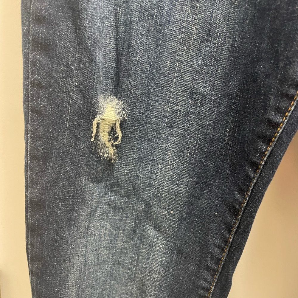 Aeropostale ladies skinny blue jeans distressed style size 10 regular - Picture 3 of 7